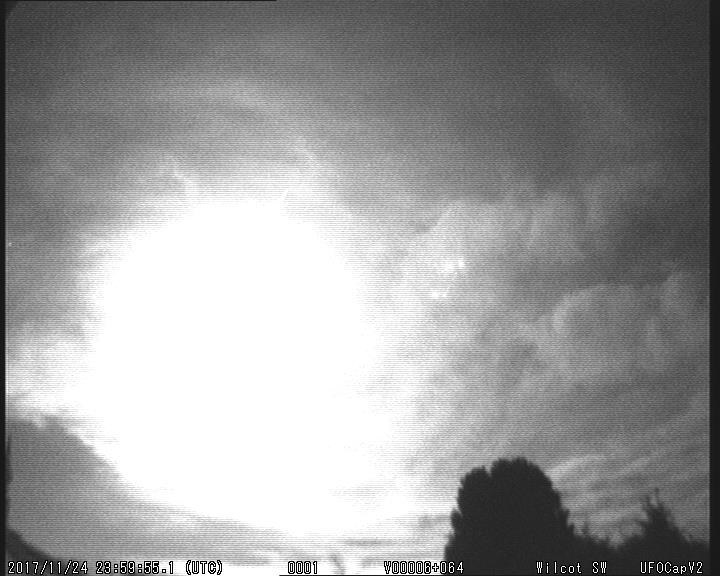 Two bright fireballs over Great Britain